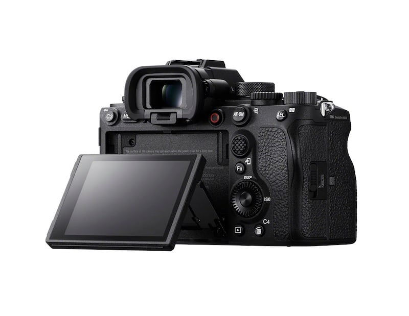 Sony Alpha 1 articulating screen. Image: Sony.